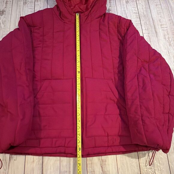 NWT A New Day Women’s Pink Hooded Insulated Jacket Size XXL Water Resistant - Picture 4 of 15